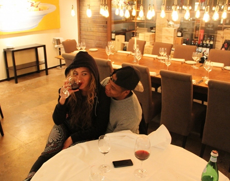 Beyonce Shuts Down Pregnancy Rumors with Strategic Picture Drinking Wine! (Photo)