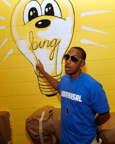 Ludacris, Keri Hilson and Far East Movement Help Out With ‘Bing Summer of Doing’ at Osborne High School (Photos)