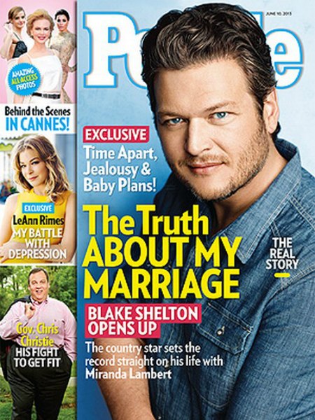 Blake Shelton Lets Miranda Lambert Go Through His Phone & Computer