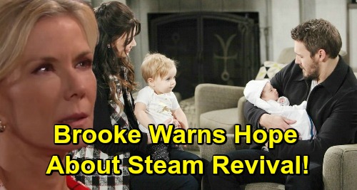 The Bold and the Beautiful Spoilers: Hope Pushes Liam Toward Steffy’s Baby – Brooke Warns About Steam Revival