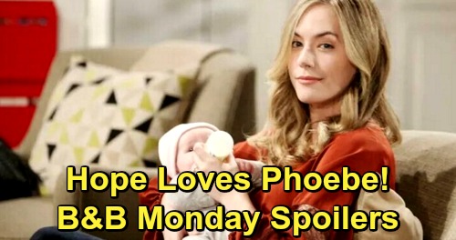 The Bold and the Beautiful Spoilers: Monday, February 4 – Hope Finds Phoebe Irresistible – Zoe Stunned By Reese’s Plan