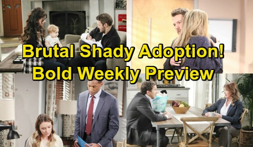 The Bold and the Beautiful Spoilers: Preview Week of January 28 – Liam’s Phoebe Love Grows – Taylor Caught In Illegal Adoption