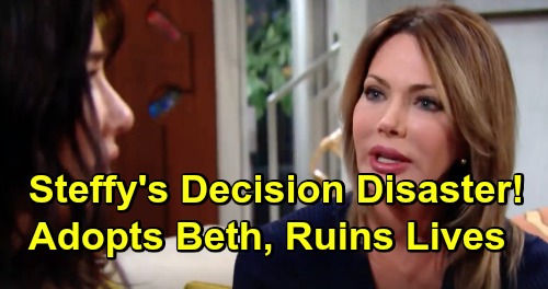 The Bold and the Beautiful Spoilers: Steffy’s Baby Decision Disaster – Adopting Beth Destroys Lives, Leads to Tragedy