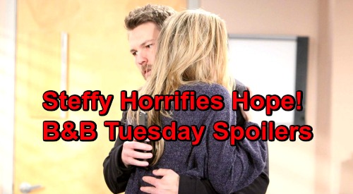 The Bold and the Beautiful Spoilers: Tuesday, January 29 – Hope’s Horrified By Steffy’s Adoption Plan – Flo Feels Guilty