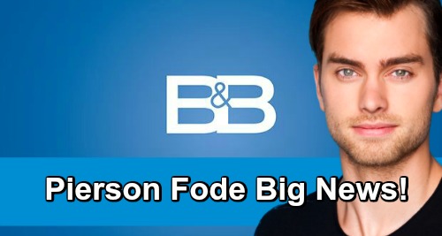 The Bold and the Beautiful Spoilers: B&B Star Books Exciting New Pilot – Glamorous Role for Handsome Actor