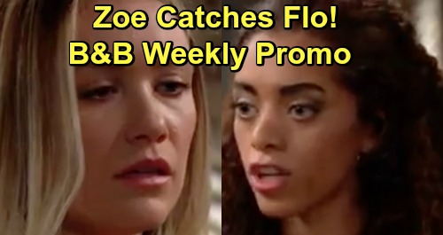 The Bold and the Beautiful Spoilers: Hot Promo Week of February 4 – Zoe Learns Steffy Baby Shocker – Flo Backed Into a Corner