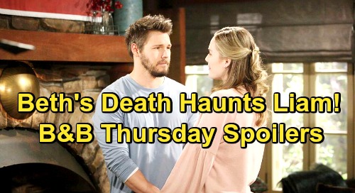 The Bold and the Beautiful Spoilers: Thursday, February 7 – Liam Blames Himself For Beth’s Death – Wyatt and Sally Sister Shocker