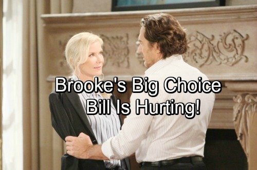 The Bold and the Beautiful Spoilers: Brooke Makes Bold Choice For Ridge – Bill’s Hangover Hurts, Can He Recover?