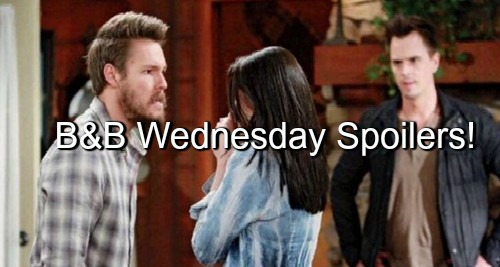 The Bold and the Beautiful (B&B) Spoilers: Darin Brooks and Scott Clifton Reveal Two Outcomes of Quinn Cabin Shocker Filmed