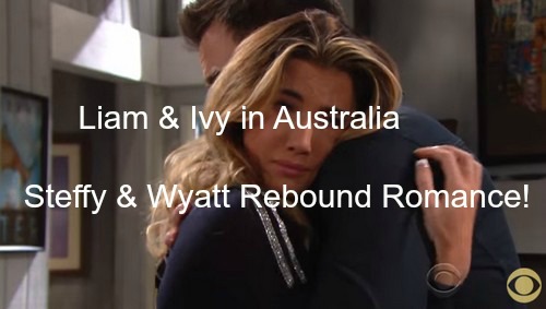 The Bold and the Beautiful (B&B) Spoilers: Steffy Stunned Liam Is in Australia – Begins Wyatt Romance on Rebound, Quinn Cheers!