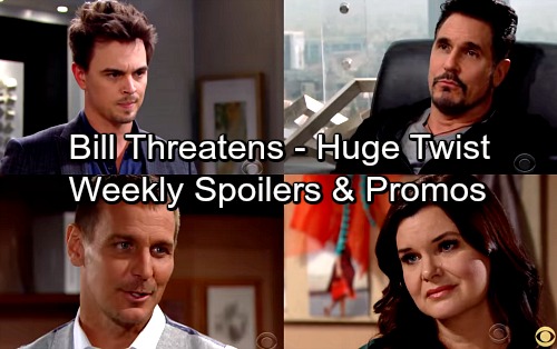 The Bold and the Beautiful Spoilers: Week of April 9 – Bill Threatens Wyatt Over Katie Wedding – Huge Twist Changes Everything