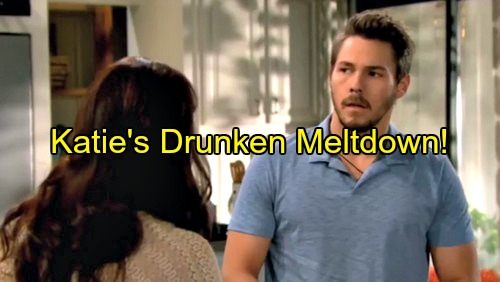 ‘The Bold and the Beautiful’ Spoilers: Katie’s Drunken Meltdown, Can’t Handle Cheating – Liam Gives Brooke Chance to Confess