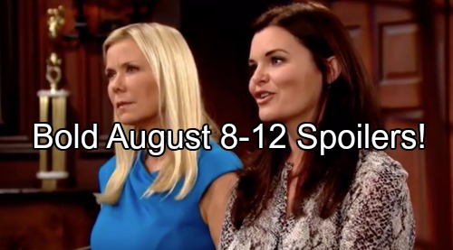 ‘The Bold and the Beautiful’ Spoilers: Week of August 8 – Marriages End, Affairs Get Crazy – Intense Battles – Serious Sabotage