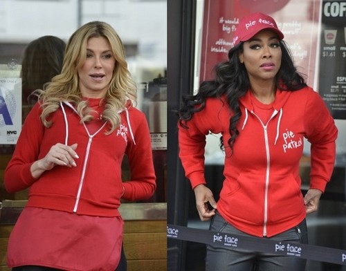 Brandi Glanville and Kenya Moore Celebrity Apprentice 2015 Blow-Up Fight Due To Explode