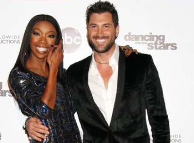 Brandy & Maksim Chmerkovskiy Support Kyle Massey