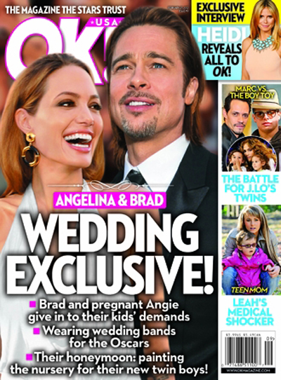 With Twin Boys On The Way, Brad Pitt And Angelina Jolie Are Done ‘Teasing’ About Their Wedding And Are Actually Making Plans! (Photo)