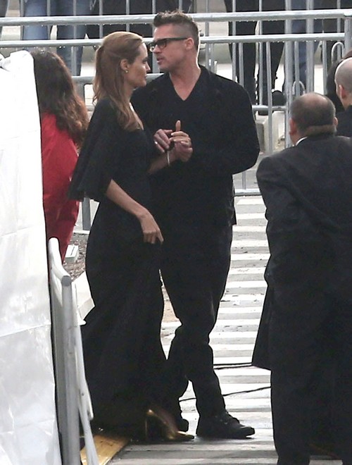Brad Pitt and Angelina Jolie Still Arguing Over Wedding at The Independent Spirit Awards? (PHOTOS)
