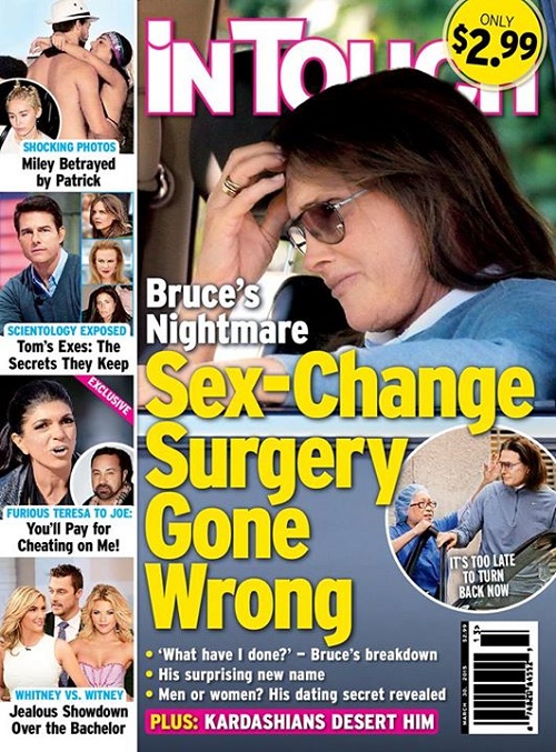 Bruce Jenner’s Sex Change Surgery Gone Wrong: The Nightmare He’s Faced With As He Transitions Into A Woman! (PHOTO)