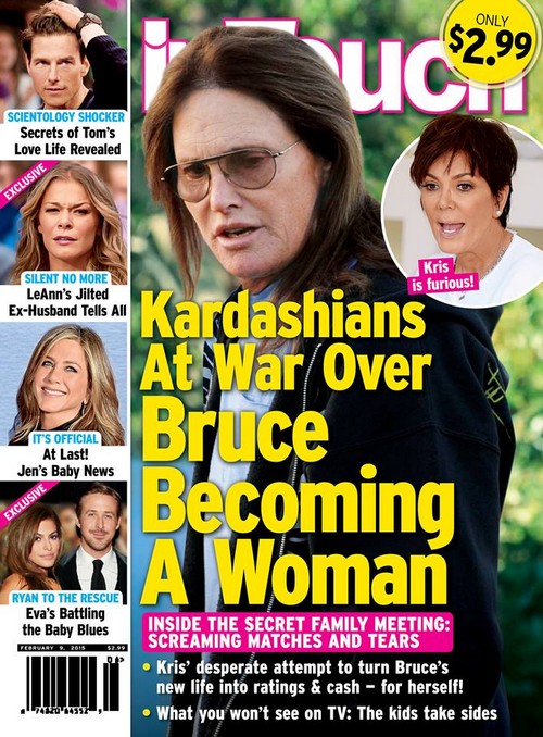 Kris Jenner and Kim Kardashian Fighting Over Bruce Jenner’s Transgender Sex Change To A Woman