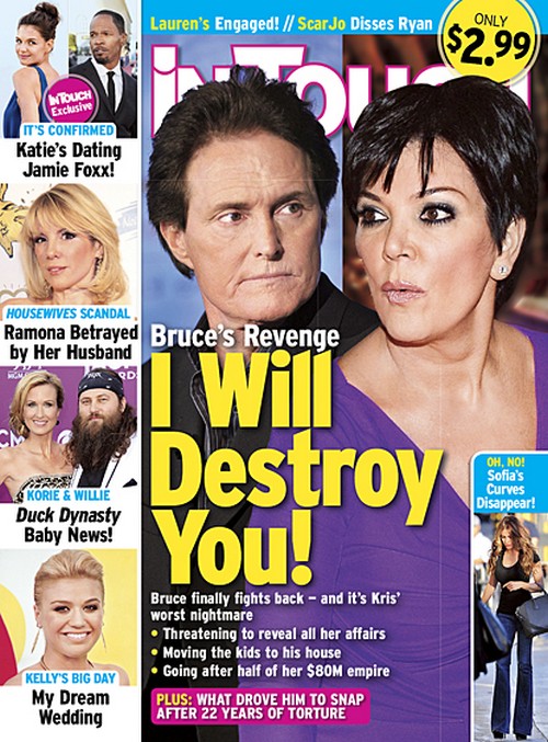 Bruce Jenner Declares Divorce War on Kris: Demands Full Custody of Kylie and Kendall or He Spills The Kardashian Secrets! (PHOTO)