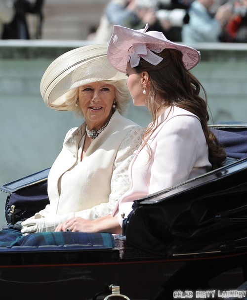 Kate Middleton, Prince William, and Royal Baby Get Surprise Visit – Queen Elizabeth Sympathizes With Prince Charles Lifts Ban on Camilla Parker-Bowles (VIDEO)