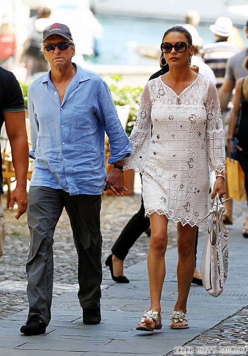Catherine Zeta-Jones and Michael Douglas Spotted Together Holding Hands: Separation and Divorce Plans Over