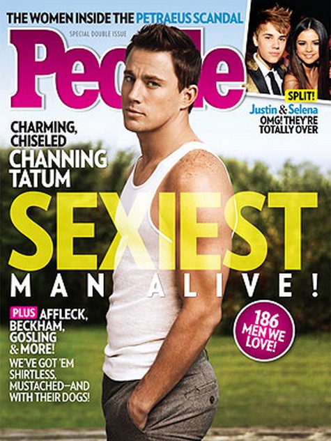 Charming, Chiselled Channing Tatum –  The Sexiest Man Alive!