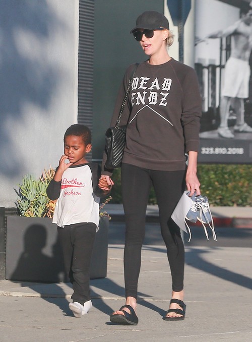 Charlize Theron Parenting Controversy: Disciplines Son Jackson Theron In Public