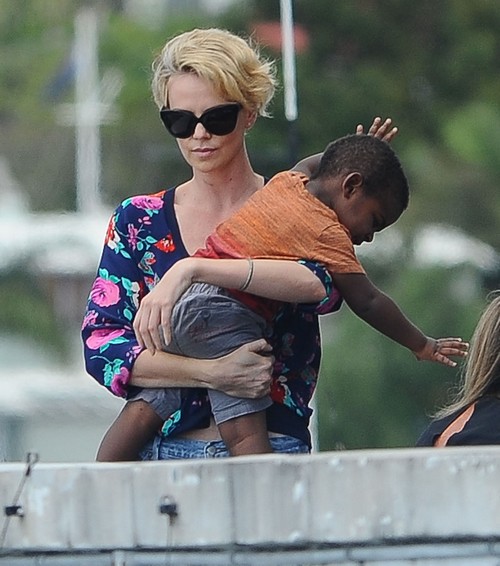 Charlize Theron Hooking Up With Fifty Shades Of Grey Star Luke Grimes?