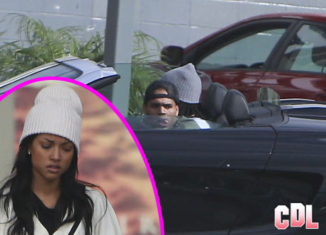 Chris Brown Caught With Ex-Girlfriend Karrueche Tran — Two Days After Hooking Up With Rihanna!