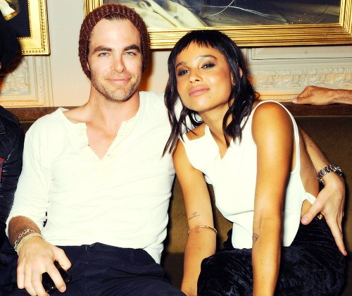 Zoe Kravitz And Chris Pine Hook Up While Dating During London Fashion Week