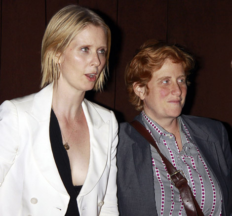 Cynthia Nixon and Christine Marinoni Get Married!