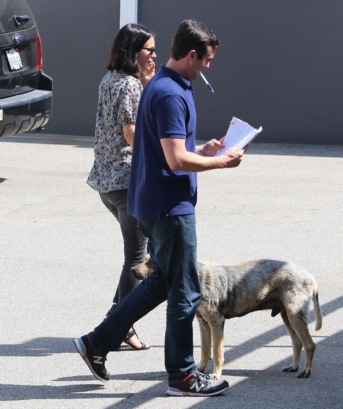 Johnny McDaid Finally Appears, All Smiles After Courteney Cox Split