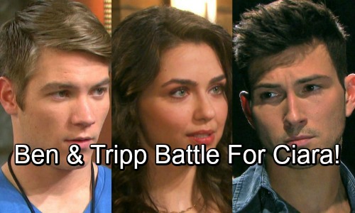 Days of Our Lives Spoilers: Ben and Tripp Battle For Ciara’s Heart – Intense Love Triangle Revs Up