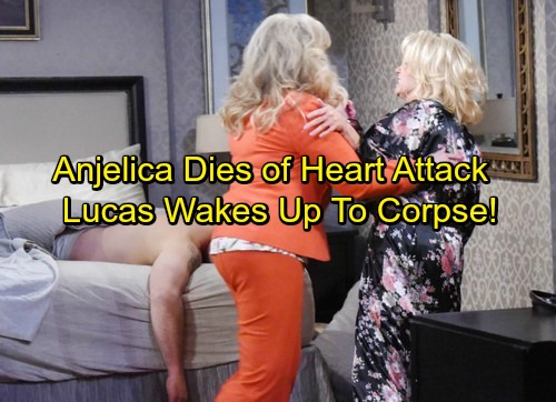 Days of Our Lives Spoilers: Anjelica Has a Heart Attack, Dies During Fight with Bonnie – Lucas Awakens Next to Dead Body
