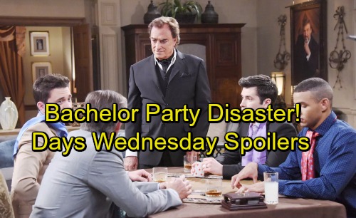 Days of Our Lives Spoilers: Wednesday, September 27 – Paul Gets a Sexy Cheating Offer – Andre’s Bachelor Party Disaster