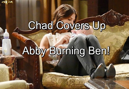 Days of Our Lives (DOOL) Spoilers: Chad Covers Up Abigail’s Attempted Murder of Ben – Hides Truth About Fire