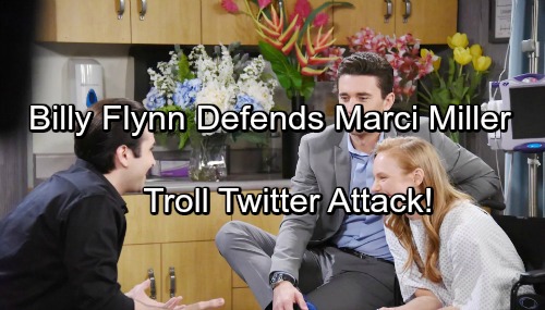 Days of Our Lives Spoilers: Billy Flynn Attacks Hater Who Bashed Marci Miller’s Appearance – Internet Troll Warned