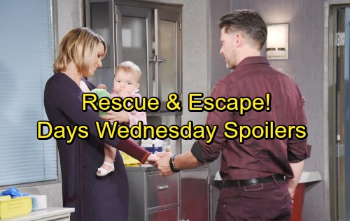 Days of Our Lives Spoilers: Wednesday, September 6 – Gabi Rescued – Nicole and Eric’s Desires – Marlena and John’s Escape Attempt