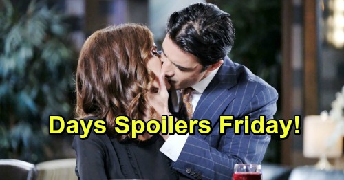 Days of Our Lives Spoilers: Friday, April 5 – Lani Obsessed with Jordan’s Baby – Eve’s Wedding Shocker – Lovestruck Ted’s Crazy Move