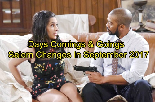 Days of Our Lives Spoilers: Salem’s Landscape Changes – Comings and Goings for September 2017 – Casting News