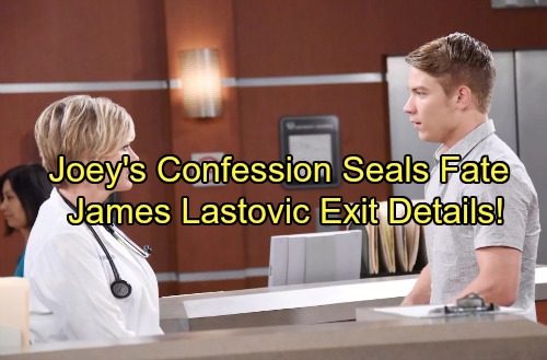 Days of Our Lives Spoilers: Joey’s Decision Seals His Fate – James Lastovic’s August DOOL Exit Details