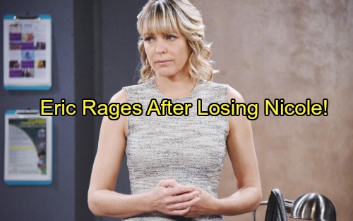 Days of Our Lives Spoilers: Eric’s Heartbreak Turns Into Rage – Violent Outburst Shocks Jennifer