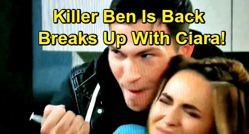 Days of Our Lives Spoilers: Ben Breaks Up With Ciara – Deadly Killer Back Again