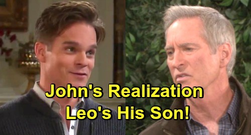 Days of Our Lives Spoilers: John Black’s Startling Realization – Leo Stark’s His Son