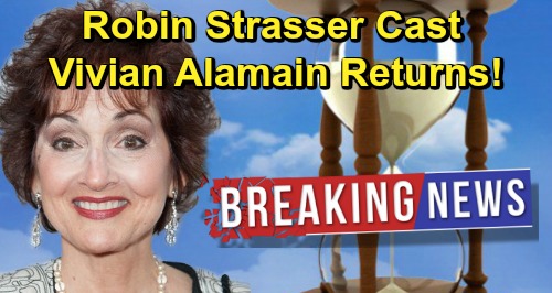 Days of Our Lives Spoilers: Robin Strasser Joins DOOL Cast – Vivian Alamain Recast in the Works
