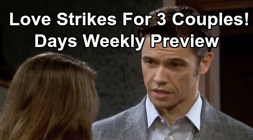 Days of Our Lives Spoilers: Week of February 3 Preview – 3 Troubled Couples Find Love & Romance In Salem – Xarah, Ericole, & Bristen Reunite