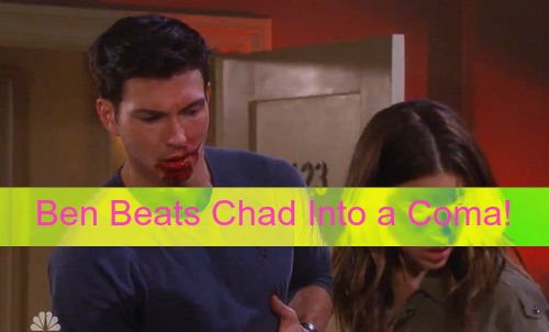 Days of Our Lives (DOOL) Spoilers: Unhinged Ben Cruelly Beats Chad into a Coma – Will’s Death Makes Huge Waves