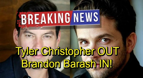 Days of Our Lives Spoilers: Breaking News – Tyler Christopher Replaced By General Hospital’s Brandon Barash – New Stefan DiMera