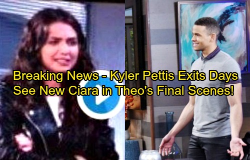 Days of Our Lives Spoilers: Kyler Pettis Out as Theo – First Glimpse of New Ciara in Theo’s Final Scenes